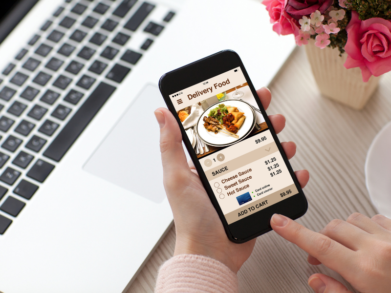 Why is it important to receive orders through the restaurant’s website or mobile application?