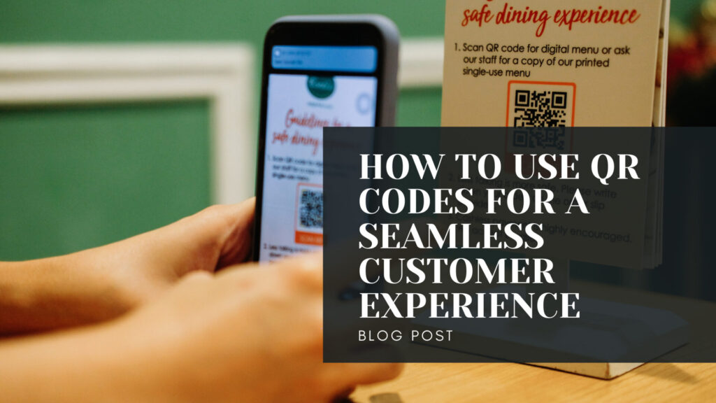 how to use QR code for business